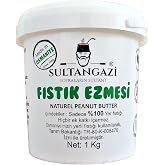 SULTANGAZI Sugar-Free Additive-Free Peanut Butter 100% Peanuts 1kg