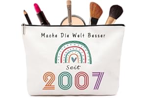 VIVAJOY 18. Geburtstag Mädchen - Geschenk 18 Geburtstag Mädchen Make-Up-Tasche, Geschenke Zum 18 Geburtstag Mädchens, Geschenke Für 18 Jährige Mädchens