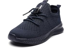 AZSDXS Boys Trainers Fashion Kids Girls Trainers Outdoor Sports Kids Trainners Velcro Running Tennis Shoes Non Slip Athletic Shoes PE Trainers