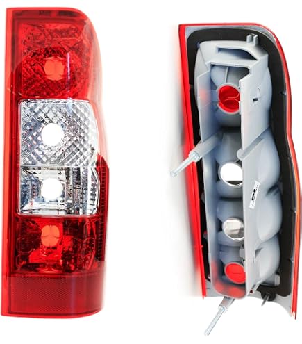 Kit De 2 Douilles Support Feu Arrière + Câbles Pour Ford Transit Mk6 Mk7 (2000-2014) - Remplacement Pièce 1681537 - 7