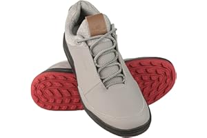 Zerimar Scarpe da Golf Uomo | Scarpe da Golf in Pelle | Scarpe da Golf da Uomo | Scarpe Sportive in Pelle da Uomo