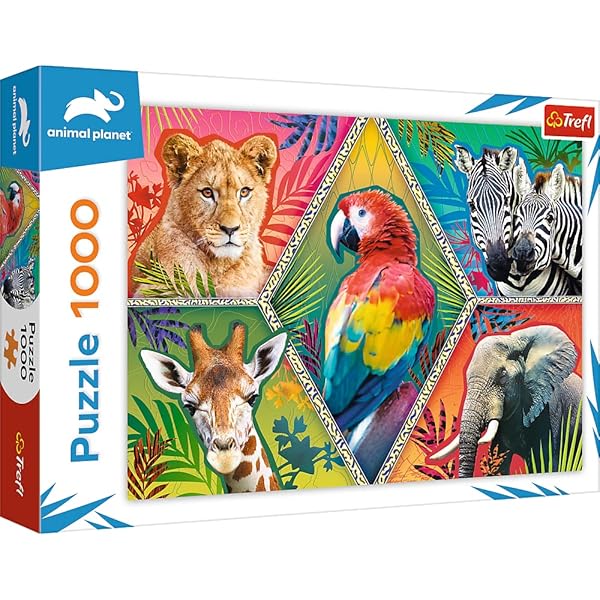 Trefl Happy Photos Smiley World 1000 Piece Jigsaw Puzzle - 68x48cm Fun DIY Puzzle For Adults & Teens