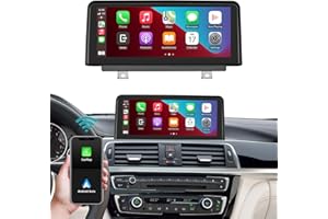 Ninetom Radio de Coche con Pantalla táctil de 12,3 Pulgadas, Compatible con CarPlay/Android Auto/Mirrorlink/Navegación para BMW Serie 3/4 F30/F31/F34/F35/F32/F33/F36 2013-2016 con NBT, DSP Integrado