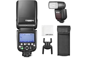 GODOX TT685II-C E-TTL Speedlite sincronizzazione ad alta velocità, 2.4G Wireless X System compatibile per Canon Flash 5D Mark Ⅳ 6D Mark II 7D 90D 250D R5 850D