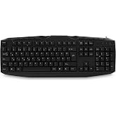 Everest KB-250F Siyah USB Tamamen T&uuml;rk&ccedil;e F Multimedia Klavye