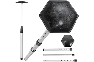 OUUTMEE Palo da viaggio per golf e golf, asta di sostegno in alluminio, per golf, esagonale, resistente agli urti, copertura da viaggio, flessibile, per Golf Club Travel Support