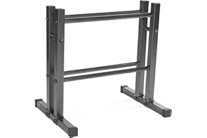 Cap Barbell 24" Utility Rack for Dumbbells, Medicine Balls and Kettlebells, Grey