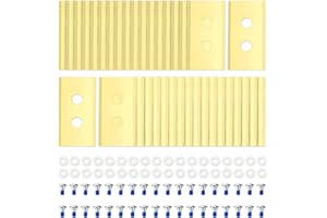 Sitbfoam 36 x titanium robotic lawnmower blades, replacement blades, ultra-sharp, suitable for all Worx, LandXcape, Zoef robot, Einhell and Kress robotic mower universal replacement blades, including