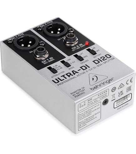 dbx DI4 Active 4-Channel Direct Box with Line Mixer : Amazon.co.uk