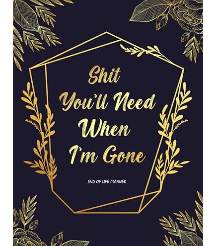 End Of Life Planner With Tabs - 19 Sections Estate Planning Organizer