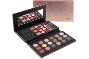 ZMILE COSMETICS Zmile Palette de maquillage de voyage pour les lèvres et les yeux