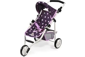 Bayer Chic 2000-Passeggino per Bambole Lola, Colore Stella Lilla, 70 x 33 x 62 cm, 612