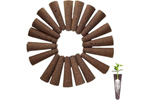 NHPY NHP Lot de 20 Eponges de Culture Hydroponiques de Rechange,Hydroponie,Potager Hydroponique,Eponge de Culture Hydroponique pour Semis de légumes,Plantes,Fraises,Fleurs