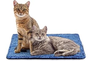 MARUNDA Self Heating Pet Pad Self Heated Cat Dog Bed Blanket Ultra Soft Self Warming Cat Heat Pad Thermal Pet Mat Blanket .…