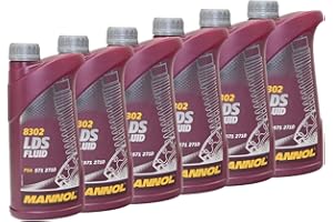 MVH Bockauf MANNOL LDS Fluid hydraulique 6 x 1 litre