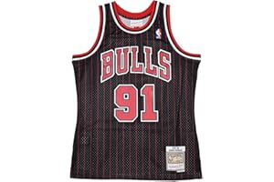 OuterStuff Mitchell & Ness Dennis Rodman #91 Chicago Bulls NBA Kids Swingman Alternate Jersey