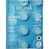 Iroha Nature - Pimple Patches with Salicylic Acid, Tea Tree &amp; Centella | Tea Tree, Centella Asiatica, Hydrocolloid, Acting in