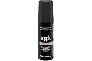 TOPPIK Spray Sublimateur 118ml, Laque Fixatrice Renforçant le Lien entre Fibres Capillaires et Cheveux pour une Meilleure Tenue et une Brillance Accrue