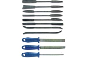 ‎ARTDEE artdee Raspelset/Riffelraspeln und Feilen (11tlg.) für die Bearbeitung von Speckstein, Ton & Gips
