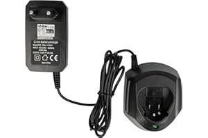 vhbw Chargeur Compatible avec Bosch GDR10.8-LI, GDR 10.8 V-LI, GLI10.8V-LI, GLI 10.8 V-LI, GMF 10.8 V-LI Batteries d'outils - Type 1