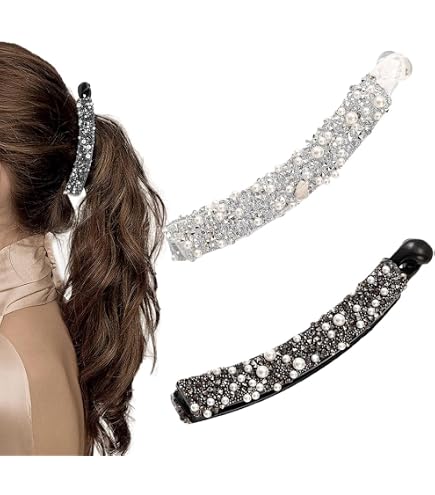 1 pezzo Fermaglio per capelli a forma di banana oversize, accessorio