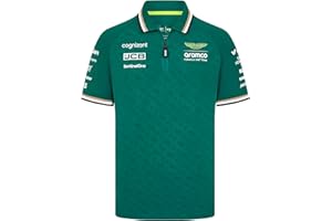 ASTON MARTIN F1 Herren 2024 Team Polo - Grün