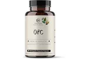 ‎SURPRESA NATURAL OPC Traubenkernextrakt 270 Kapseln - 135 Tage Vorrat 800mg je Tagesdosis - aus französischen Weintrauben, in Deutschland produziert & laborgeprüft, vegan