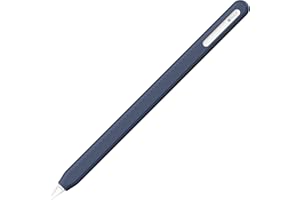 Uppercase Designs NimbleSleeve - Funda Protectora de Silicona Compatible Solo con iPad Apple Pencil de 2ª generación (Azul Medianoche)
