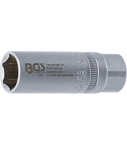 BGS Prolunga 12,5 Mm (1/2") - 250 Mm, Cromata Opaca, Per Attrezzi A Bussola