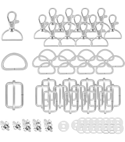 PFLYPF Lot De 50 Étiquettes à Coudre En Cuir - 4.3x1.5cm - 10 Couleurs - DIY Vêtements, Déco