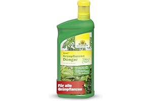 Neudorff Azet Grünpflanzendünger – 100% natürlicher Bio Dünger für schnelles Wachstum und tiefgrüne Blätter aller Grünpflanzen und Palmen, 1 Liter
