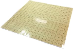 PLAYMATS Tappetino da gioco di ruolo lavabile a secco, 50 x 50 cm, con griglia quadrata, lavabile a secco, per giochi di ruolo, dungeons and dragons (D&D), Pathfinder – papiro monocolore