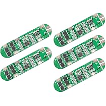 5 Cartes Protection Baterie 4S 6A 16V TECNOIOT - Pour Packs Li-ion 18650 - PCM BMS
