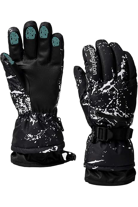 Guanti Neve Donna Guanti Termici Impermeabili Donna Guanti Da Sci Andiker Donna - Impermeabili, Touchscreen E Antiscivolo Per Inverno Guanti Per Sport Invernali Guanti Sci Donna Cmp - Foto 3