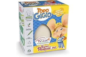 TOYS WORLD Pasqualone Topo Gigio 2021 Uovo Super con Tante Sorprese Giocattolo