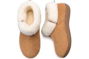 RockDove Women's Sierra Faux Leather Bootie Slipper