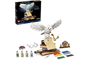 LEGO Harry Potter 76391 Lot de 3 010 icônes de Poudlard pour adultes Édition collector 20e anniversaire