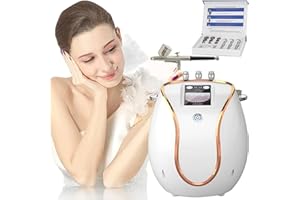 Microdermabrasion gerät, TwoWin Professionelles Diamant Dermabrasions Kit und Absauggerät für Peeling Gesicht, Anti Aging, Am besten für Salon und Heimnutzung [ Neue Generation 2-in-1 ]