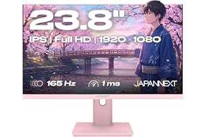 JAPANNEXT Gaming monitor 23,8" IPS FullHD (1920x1080) 165Hz 1 ms