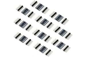 HiLetgo 10pcs 4 Channels IIC I2C Logic Level Converter Bi-directional 3.3V-5V Shifter Module for Arduino