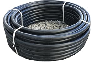 POWERWELD PE Rohr Wasserleitung Verlegerohr Versorgungsleitung 16,20,25,32mm 25-100m (25mm x 50m)