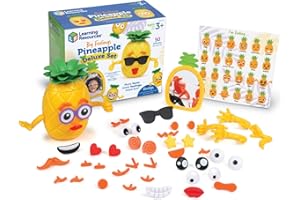 Learning Resources Piña de los Sentimientos – Set Deluxe con 40 Piezas – Desde 3 Años – Juguete Educativo para Emociones y Habilidades Sociales