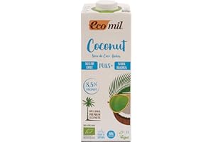 ECOMIL Lait de coco nature calcium sans sucres 1L Bio -