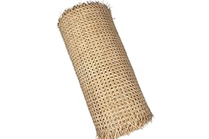 NLUMEC 100cm de Large, Rouleau de Cannage Rotin, Sangle de Canne en Rotin Naturel, Canne pré-tissée Tissu en Rotin à Ouverte pour Meubles Chaise Armoire Plafond (Taille : 40x400cm)