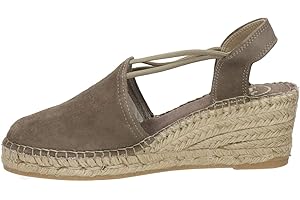TONI PONS TREMP -Toni Pons women's wedge espadrille made of suede.