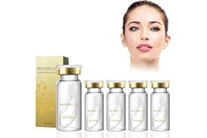 Landrain Zestaw do liftingu nici kolagenowych, 100 sztuk, aktywna nić kolagenowa, wchłanialna nić kolagenowa do twarzy