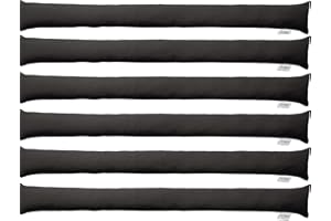 REDBEST Zugluftstopper - Türstopper - Windstopper - Luftzugstopper - Windschutz - für Fenster und Türen Serie Seattle - Premium-Qualität - mit Beschwerung