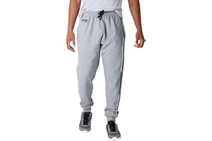 FOCO NFL Herren Offiziell lizenzierte Sweatpants mit grauem Primär-Logo, Wordmark Team-Streifen, Fußball-Jogginghose