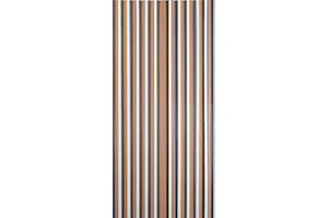 ‎SIDCO SIDCO Streifenvorhang Türvorhang Fliegenvorhang Fadenvorhang Kunststoff braun 90x200