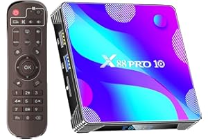 EASYTONE Android TV Box,Android Box 11.0 4GB RAM 64GB ROM RK3318 Quad Core Cortex-A53 CPU Support Cast Screen 2.4GHz+5GHz Dual WiFi Bluetooth 4.0 USB 3.0 LAN 100M Ethernet 3D 4K Smart Box